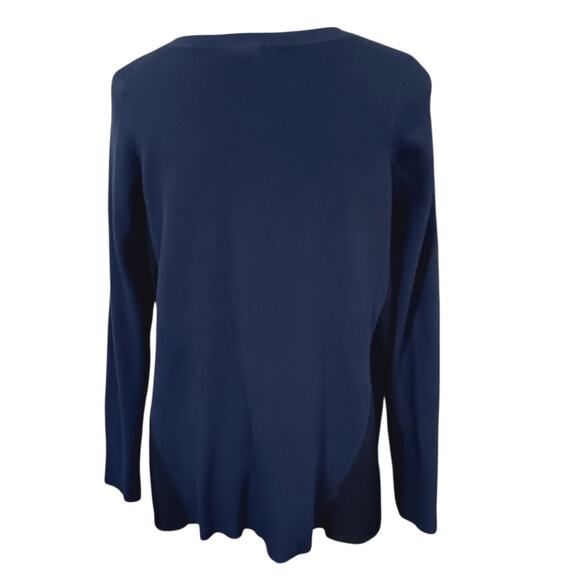 INC Retro Top Blouse Small Ribbons Grommets Laced Y2K Style Comfort Work School‎ - Picture 3 of 8